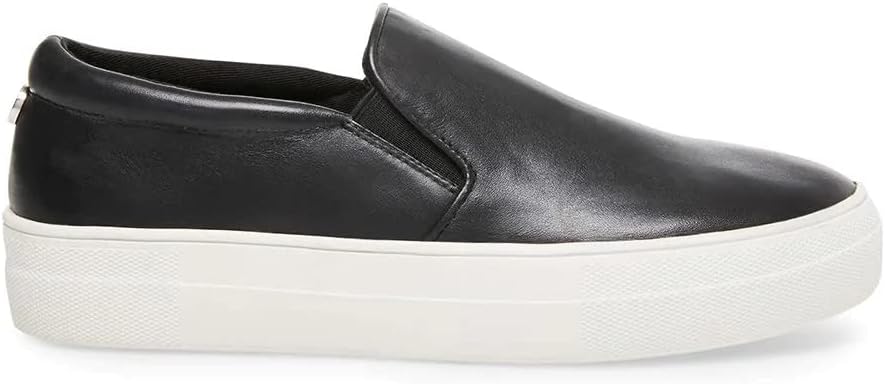 Steve Madden Women's Gills Sneakers Black/White 5.5