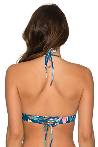 Image of Swim Systems Women's Standard Lovebirds Halter Bikini Top Swimsuit