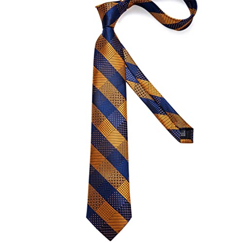 Corbata y accesorios de seda para hombre 8cm miniatura 6
