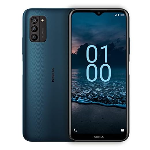 Nokia G100 | Verizon, T-Mobile, AT&T | Android 12 | Unlocked Smartphone | 2-Day Battery | US Version | 3/32GB | 6.52-Inch Screen | 13MP Triple Camera | Polar Night