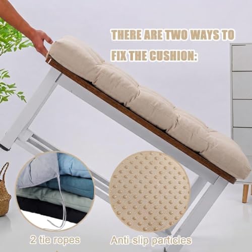 Coussin de banc de jardin imperméable pour sublimer vos repas sur la terrasse - 6