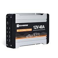ECO-WORTHY Ladebooster 12V 40A DC-DC Batterieladegerät für LiFePO4 Batterie,Gel, Ladebooster für Wohnmobilen, Wohnwagen