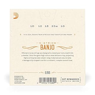 D'Addario J55 Jeu de corde pour Banjo – Image 3