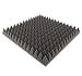 Produktbild Alanpur Pyramiden Schaumstoff Color Noppen Akustikschaumstoff Raum Akustik Schall Dämmung Schutz (Pyramide Flammhemmend Anth. ca.49x49x7cm)