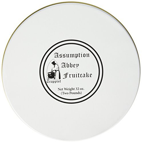 Assumption Abbey Fruit Cake in Traditional Tin, 2 lbs