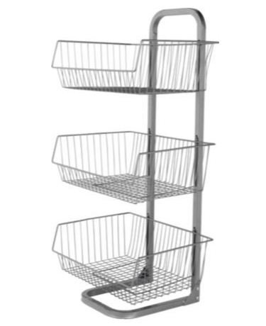 3 Tier Vegetable Stand Ensure All Your Fruits And Vegetables Are Kept Within Easy Reach by ultimatesalestore
