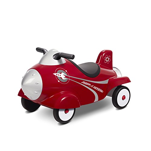 Radio Flyer Retro Rocket, Rutschspielzeug, Rotes Rutschauto für Kleinkinder von 1 bis 3 Jahren – Bild 8