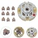 RS550 Motor Kohlebürstenhalter Montage mit 10 Bürsten Ersatzteile für GSR Serie und DCD710 Akku-Bohrschrauber Reparatursatz