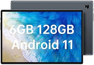 TECLAST 10 inch Tablet M40 Pro, Android 11 Tablets 6GB RAM 128GB ROM 2.0GHz Octa Core 1920x1200 FHD Gaming Tablet 5+8MP Webcam 2.4G+5G WiFi Bluetooth GPS 7000mAh Type-C for Study (512GB TF)