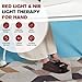 DGYAO D MAX Cordless Foot Slipper Red Light Therapy, Near Infrared Therapy for Feet Pain Relief, with Battery Pulse Therapy (Single)