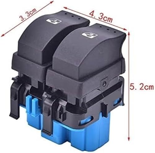 Couvercle bouton commutation cassé réparez le lève-vitre électrique Renault - 2