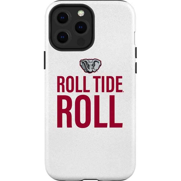 Skinit Impact Phone Case Compatible with iPhone 14 Pro Max - Officially Licensed University of Alabama Crimson Roll Tide Design