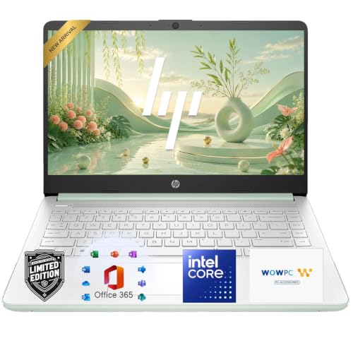 Image of HP 14 inch Laptop, Intel N150 Processor, 4GB DDR5 RAM, 128GB SSD, Back to School Limited Edition, 1TB Cloud Storage, Windows 11 with Microsoft 365