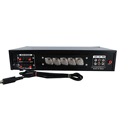 Image of Power 200w Amplifier 3.5 mm Aux Input, USB Slot, SD Card Slot, RCA Out Socket, SD Card, Bluetooth / 2 Channel High Power Stereo Circuit Design /Strong Build Quality (RE-SX-9000)