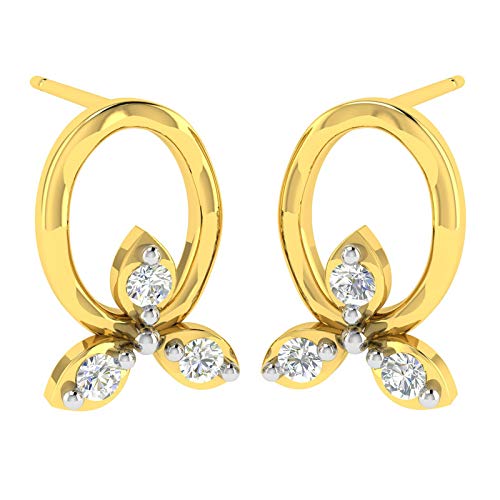 Real Gold Samiksha Earring AVE367YB