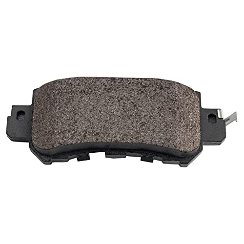 Image of TRQ Rear Brake Pad and Rotor Set Semi Metallic Rotors Calipers | For 2013-2015 Mazda CX-5