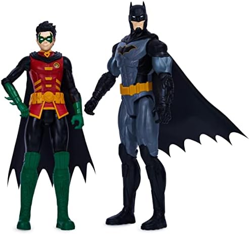 DC Comics, Batman and Robin vs. The Joker and Mr. Freeze, 12-inch Action Figures, Kids Toys for Boys and Girls Ages 3 and Up 4