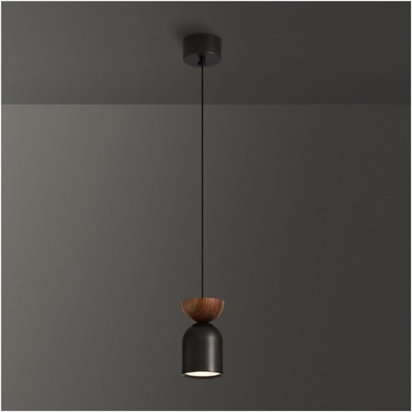 ASerZenith Modern Gold Industrial Small Chandelier Rustic Black Ceiling Pendant Lamp Led Pendant Light Copper Hanging Lamp,Dark