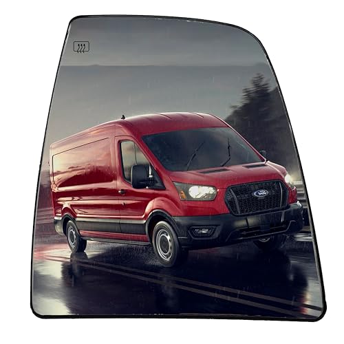 Blind Spot Mirror Replacement for Side View Mirror of Ford 2015-2022 Transit T150 T250 T350 Van - Accessories by Utopicar (Left - Driver Side)