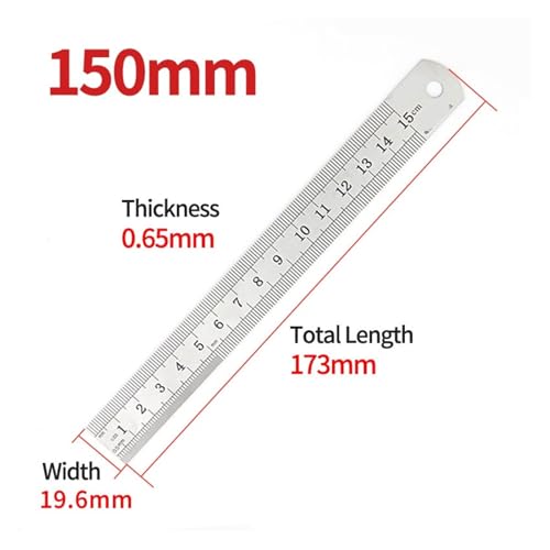 Calibrador Feeler 1-15mm Medidor de Espesor de Acero miniatura 2