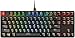 Glorious Modular Mechanical Gaming Keyboard - Tenkeyless TKL (87 Key) - RGB LED Backlit, Brown Switches, Hot Swap Switches (Black)(GMMK-TKL-BRN)