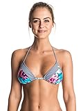 Roxy Women's Line It up Tiki Triangle Bikini Top