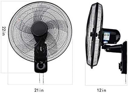 Wall Mounted Industrial Fan, 3-Speed Adjustable Airflow, Quiet Operation, 120° Rotation & 45° Tilt, Suitable for Factory, Commercial, Warehouse, and Farm Use