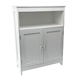ÉTAGÈRE SUR PIED ÉLÉGANTE AVEC CANNAGE : Design moderne et légèreté. Les façades en cannage ajoutent une touche décorative et une ambiance chaleureuse.
