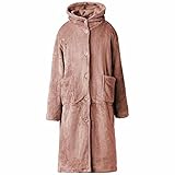 [アイリスオーヤマ] 着るブランケット FC22700 モカ ‐