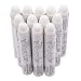 12 Pc Box White Markal B Paintstiks Crayon Mark Water Oil Dirt Extreme Temp Paint Stick Chalk for Auto Tire Construction Fabric Steel Lumber