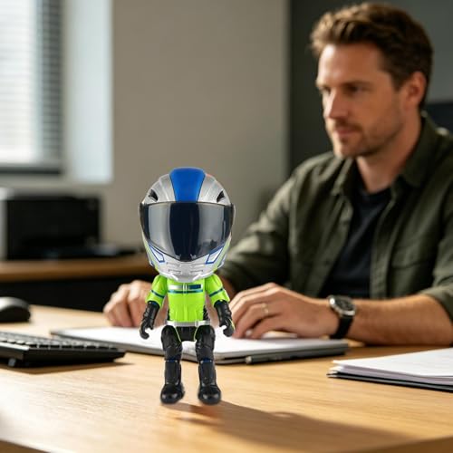 Figura de casco Transform Rider kit de modelo coleccionable para regalar 7