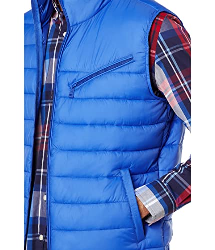 Image of Cole Haan Men's Quilted Puffer Vest With Chest Zip Pocket