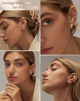 SilberDream Paar Creolen SilberDream Ohrringe 17mm Für Damen  Creolen Aus 925 Sterling Silber Farbe Silber Weiss S080a01y