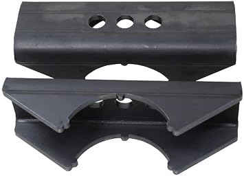 Anti-Wrap Leaf Spring Perch Pair 2" spring 2.5" tube