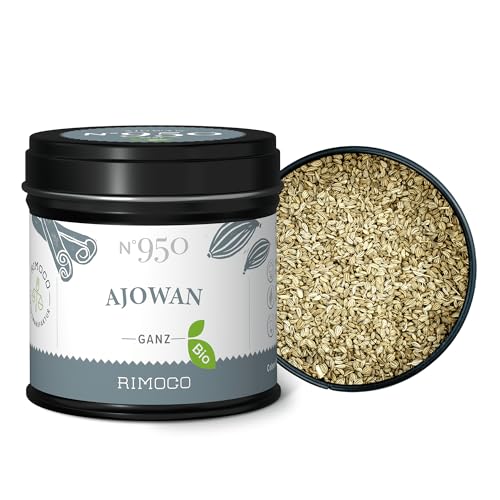 Rimoco N°950 Bio Ajowan ganz - leicht scharf, herb, würzig, warm, feine Süße - auch bekannt als...