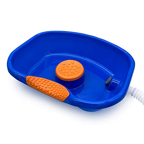 DMI Portable Shampoo Bowl for Bedside and Hair Washing, Hair Cuts and Coloring for the Elderly, Disabled, Bedridden and Handicapped, Blue by DMI - Image 7