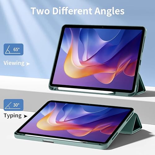 Image of TGK Case for Xiaomi Redmi Pad 2 11 inch Tablet Trifold Smart Stand Cover (Green)