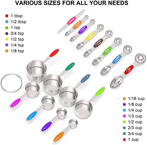 Set de Tazones para Mezclar de Acero Inoxidable 22 Piezas con Tapas miniatura 6