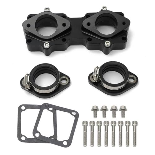 Collecteur d'admission YFZ350 pour installer un carburateur 34 mm ou 35 mm