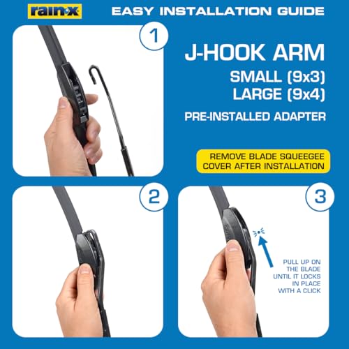 Image of Rain-X 810336 Total Clear Beam Wiper Blades 26 inch & 17 inch Windshield Wipers for All-Weather Performance, Rubber Squeegee for Smooth Clean Wipe & Quiet Operation - 2 Pack Value