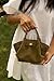 JW PEI Women's Hana Mini Faux Suede Tote Bag - Dark Olive