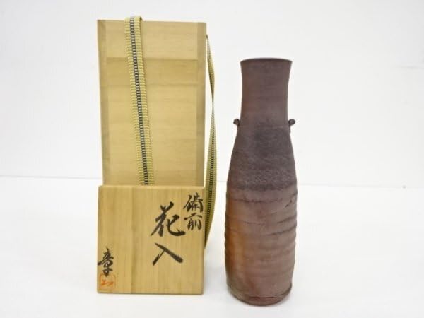 備前焼 作家物 耳花入