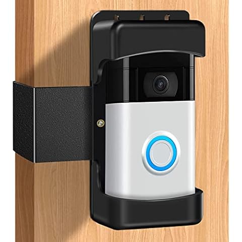 Video Doorbell Holder for Apartment Door, No-Drill, Anti-Theft, Camera Holder Mount for Home Rentals Office Cover