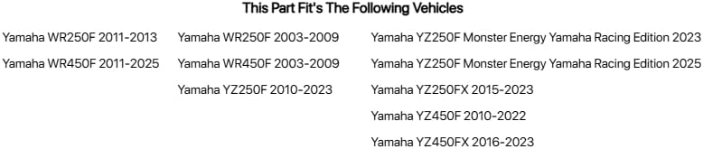 Tusk Engine Kill Switch - Fits: Yamaha YZ250F 2010-2019