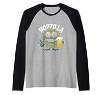 Hopzilla Lustiges IPA Biermonster Raglan