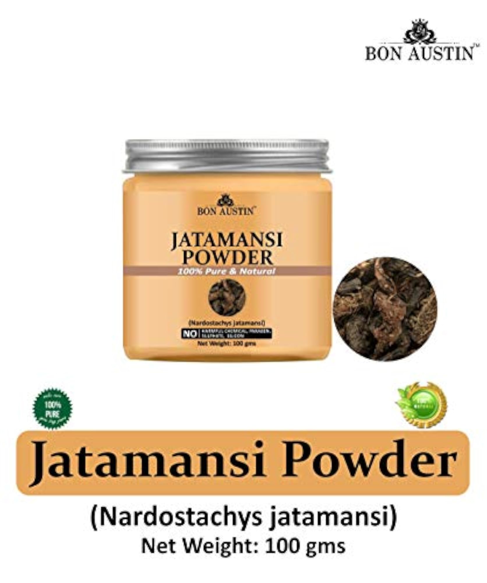 Natural Jatamansi Powder, Herbal Hair Care