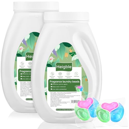 Heigble 360 Count Laundry Detergent Pods Bulk Washing Machine Detergent Pods 3-in-1 Concentrated for Visible and Invisible Dirt, Fruity Aroma