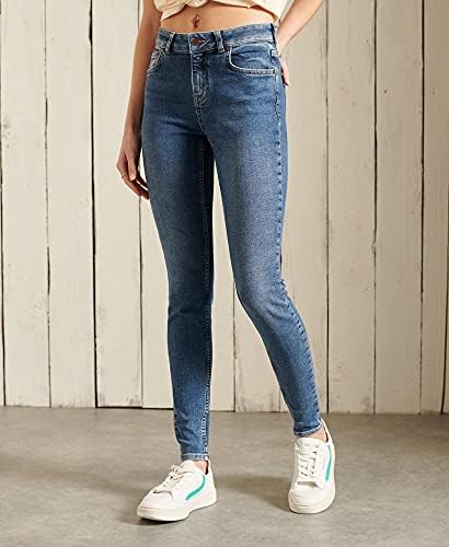 Superdry Women's MID Rise Skinny Jeans 