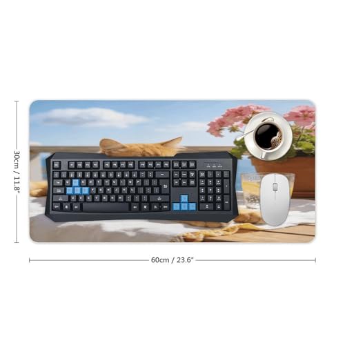 Mouse Pad Large Office Desk Mat 30x60 cm miniatura 2