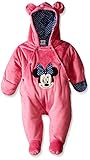 Disney Baby-Girls Newborn Winkin' Minnie Pram with Ears, Pink, 3-6 Months